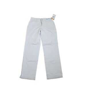 Lee Relaxed Fit Flexible Comfort Slimming Chino Style Pants Women Size 4 P Beige